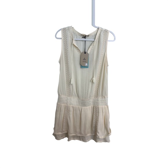 prAna Women's Seaview Sky Dress Bone Size Large New - Picture 6 of 16